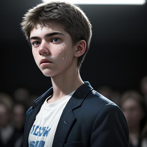 audacious teenager stand