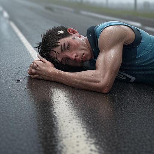 runners collapse
